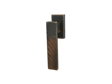 LATUS MG2203 - DK bronze window handle on rose by Fama International - view 2